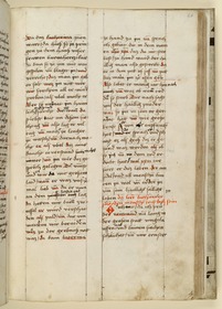 Textseite. Raimund, Das Leben der Hl. Katharina von Siena (geschrieben von der Nonne Elisabeth Warüssin)