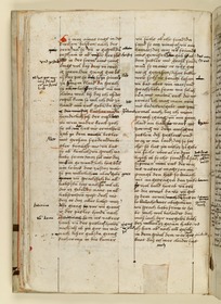 Textseite. Raimund, Das Leben der Hl. Katharina von Siena (geschrieben von der Nonne Elisabeth Warüssin)