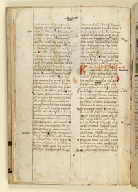 Textseite. Raimund, Das Leben der Hl. Katharina von Siena (geschrieben von der Nonne Elisabeth Warüssin)
