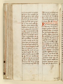 Textseite. Raimund, Das Leben der Hl. Katharina von Siena (geschrieben von der Nonne Elisabeth Warüssin)