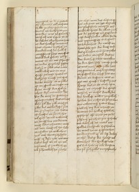 Textseite. Raimund, Das Leben der Hl. Katharina von Siena (geschrieben von der Nonne Elisabeth Warüssin)