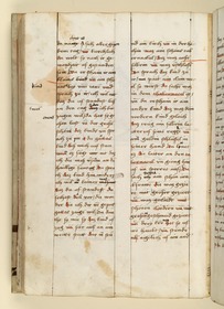Textseite. Raimund, Das Leben der Hl. Katharina von Siena (geschrieben von der Nonne Elisabeth Warüssin)
