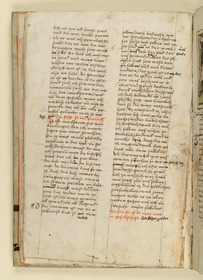 Textseite. Raimund, Das Leben der Hl. Katharina von Siena (geschrieben von der Nonne Elisabeth Warüssin)