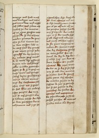 Textseite. Raimund, Das Leben der Hl. Katharina von Siena (geschrieben von der Nonne Elisabeth Warüssin)