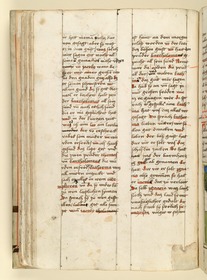 Textseite. Raimund, Das Leben der Hl. Katharina von Siena (geschrieben von der Nonne Elisabeth Warüssin)