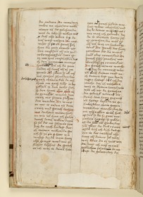 Textseite. Raimund, Das Leben der Hl. Katharina von Siena (geschrieben von der Nonne Elisabeth Warüssin)