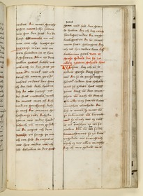 Textseite. Raimund, Das Leben der Hl. Katharina von Siena (geschrieben von der Nonne Elisabeth Warüssin)