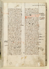 Textseite. Raimund, Das Leben der Hl. Katharina von Siena (geschrieben von der Nonne Elisabeth Warüssin)