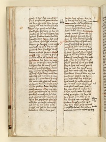 Textseite. Raimund, Das Leben der Hl. Katharina von Siena (geschrieben von der Nonne Elisabeth Warüssin)