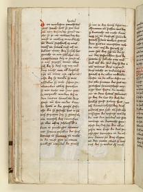 Textseite. Raimund, Das Leben der Hl. Katharina von Siena (geschrieben von der Nonne Elisabeth Warüssin)