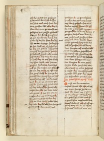 Textseite. Raimund, Das Leben der Hl. Katharina von Siena (geschrieben von der Nonne Elisabeth Warüssin)