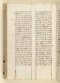 Textseite. Raimund, Das Leben der Hl. Katharina von Siena (geschrieben von der Nonne Elisabeth Warüssin)