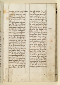Textseite. Raimund, Das Leben der Hl. Katharina von Siena (geschrieben von der Nonne Elisabeth Warüssin)
