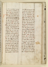 Textseite. Raimund, Das Leben der Hl. Katharina von Siena (geschrieben von der Nonne Elisabeth Warüssin)