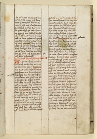 Textseite. Raimund, Das Leben der Hl. Katharina von Siena (geschrieben von der Nonne Elisabeth Warüssin)
