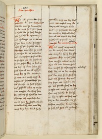 Textseite. Raimund, Das Leben der Hl. Katharina von Siena (geschrieben von der Nonne Elisabeth Warüssin)