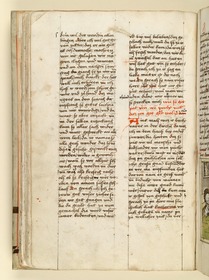 Textseite. Raimund, Das Leben der Hl. Katharina von Siena (geschrieben von der Nonne Elisabeth Warüssin)