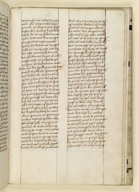Textseite. Raimund, Das Leben der Hl. Katharina von Siena (geschrieben von der Nonne Elisabeth Warüssin)