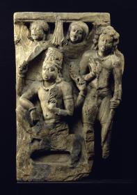Krishna und Arjuna