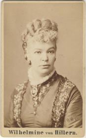Porträt der Wilhelmine von Hillern
