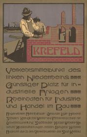 Krefeld. Verkehrsmittelpunkt des linken Niederrheins
