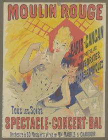 Moulin Rouge. Paris Cancan