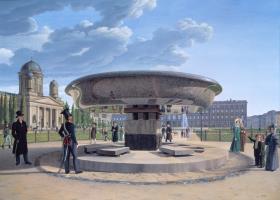 Die Granitschale im Berliner Lustgarten