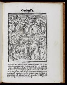 Der Papst wettert gegen den Kaiser. Martin Luther: Passional Christi und Antichristi. Johann Grünenberg: Wittenberg 1521