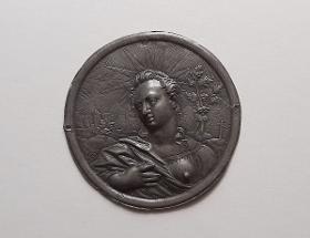Runde Plakette "Der Glaube"