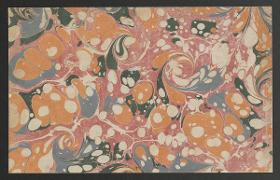 Marmorpapier (Türkisch Marmor)