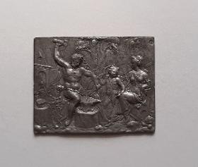 Vulkan schmiedet die Pfeile des Amor