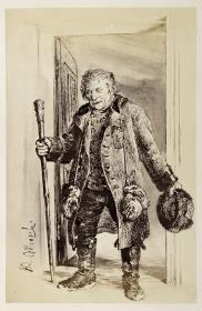 Der Büttel, zu Heinrich von Kleist "Der zerbrochene Krug"
