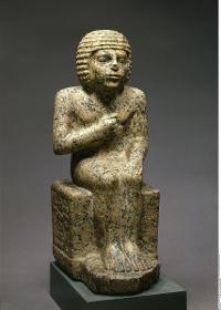 Sitzfigur des Domänenverwalters Metjen