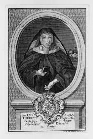 Klosterfrau im Anger Kloster Emanuela Theresia, geborene Prinzessin in Bayern