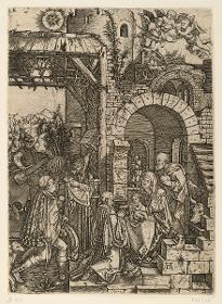 Die Anbetung der Könige (Marienleben), nach Albrecht Dürer