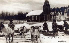 Norge. Karasjok, Finnmarken