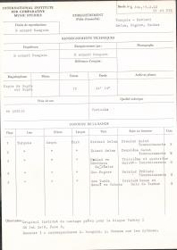 Turquie / Mevlevi / Selam, Pesrev, Tanbur