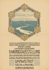1. Wanderausstellung des Verbandes der Kunstfreunde in den Ländern am Rhein zu Darmstadt