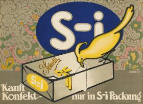 S-i Sarotti. Kauft Konfekt nur in S-i Packung