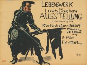 Lebenswerk von Lovis Corinth. Ausstellung in der Secession