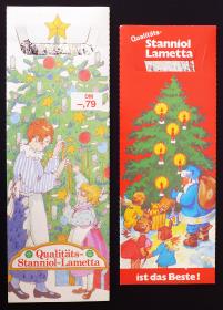 Qualitäts Stanniol-Lametta.