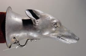 Abguss nach einem pompejanischen Rhyton mit Hundekopf (modern)