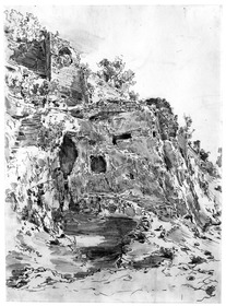 Die Johannesgrotte in Jerusalem