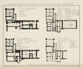 Grundriss der Hochmeisterwohnung im Schloss Marienburg