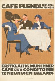 Café Plendl. Münchner Cafe und Konditorei