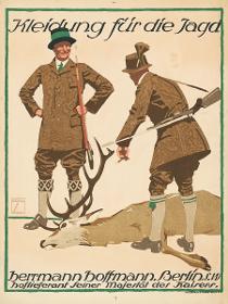 Kleidung für die Jagd. Herrmann Hoffmann Berlin