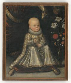 Porträt des Franciscus im Alter von neun Monaten