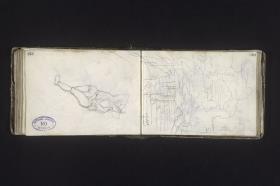 Liegender Landmann, Wolkenstudie