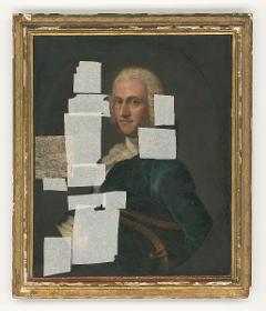 Porträt eines Herrn in Habit mit Perücke und Chapeau bras