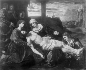 Trauer um den Leichnam Christi